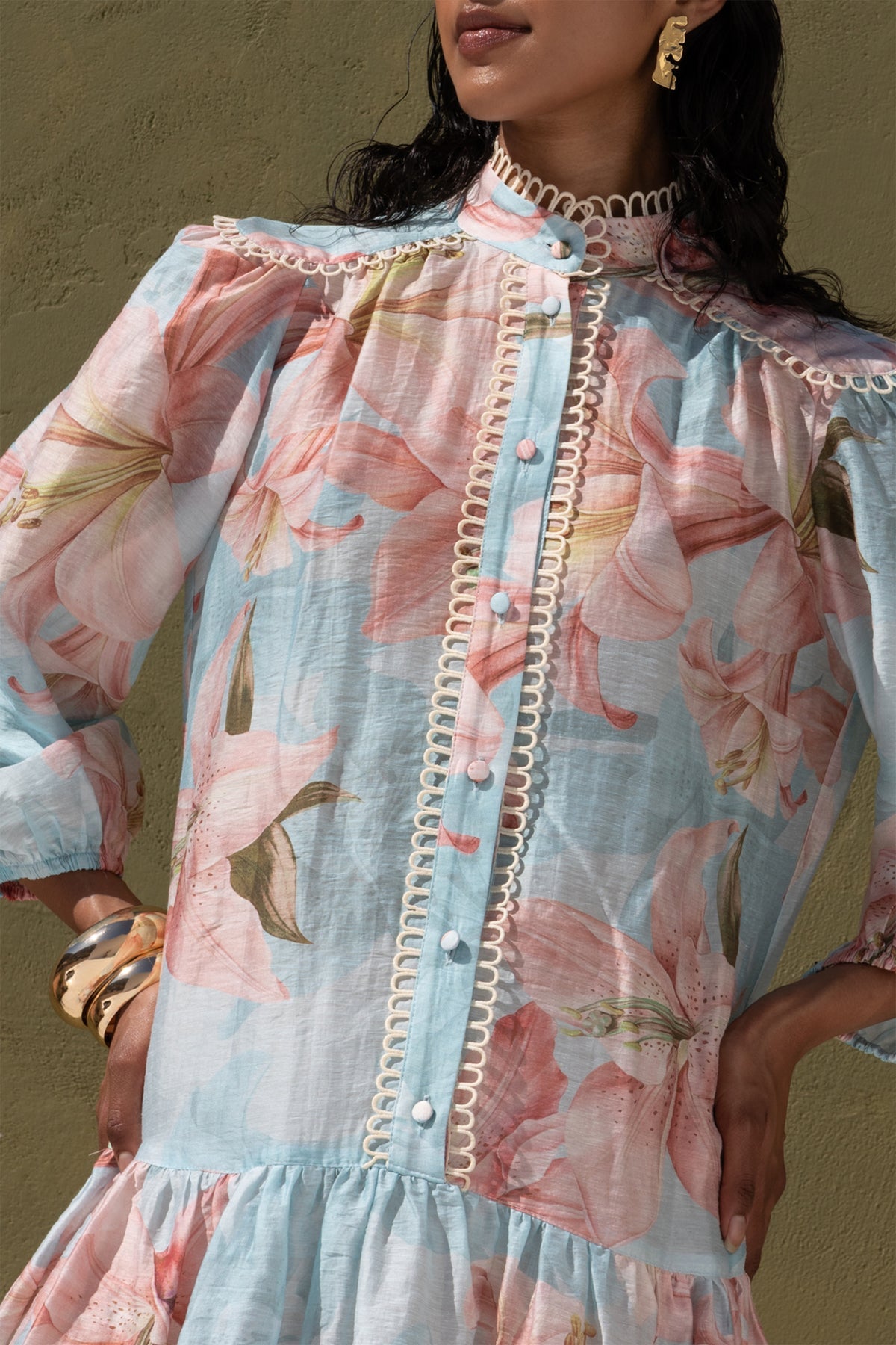 Nema resort wear “leora mini dress”