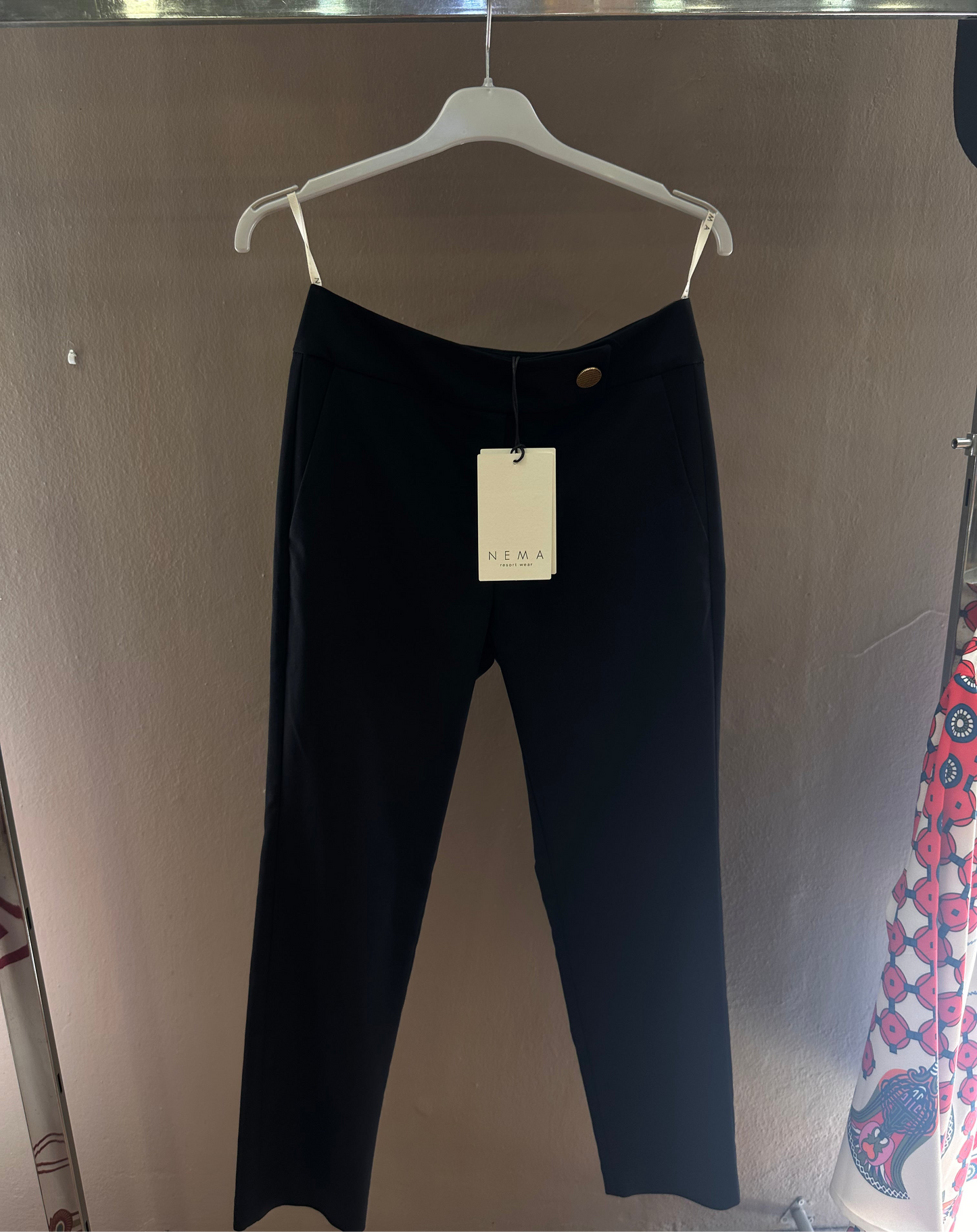 NEMA NEW Classic Black Slim Pants