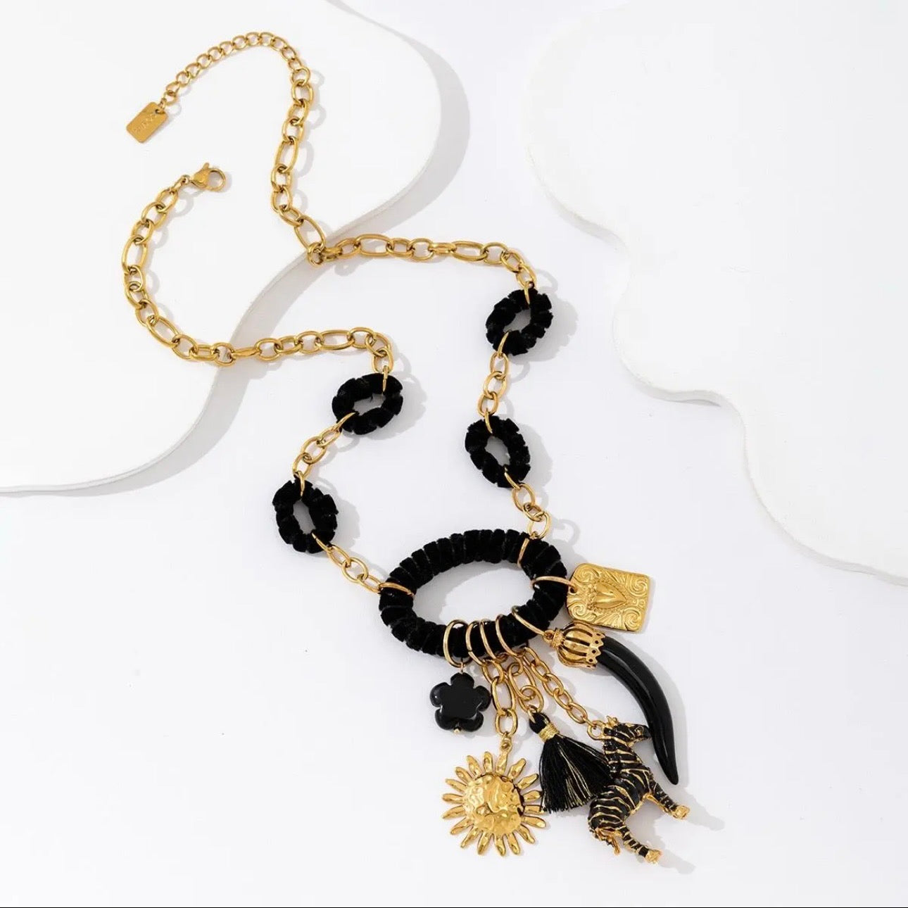 Midnight Jungle Necklace