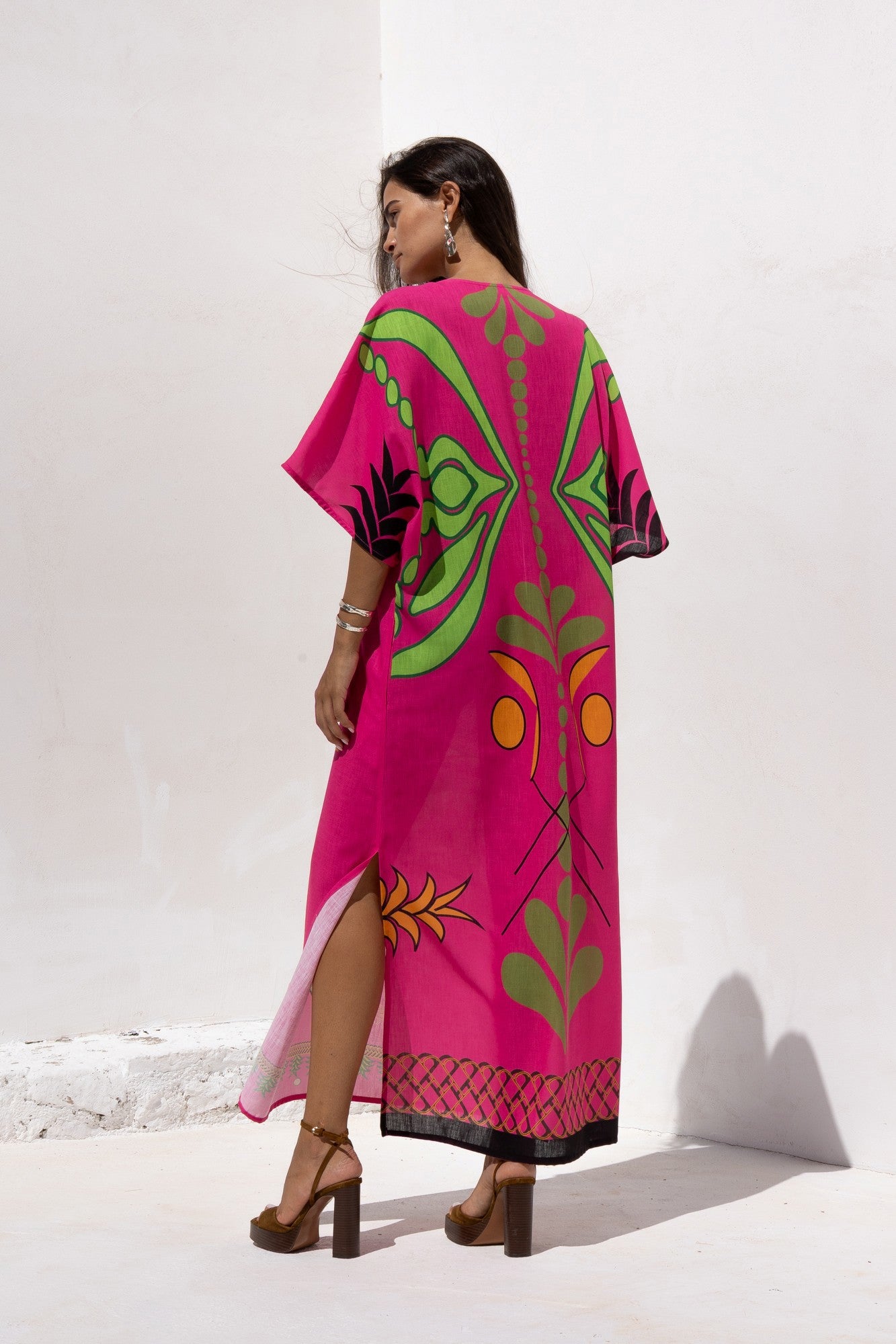 Nema resort wear “DRESS FOUSCHIA”