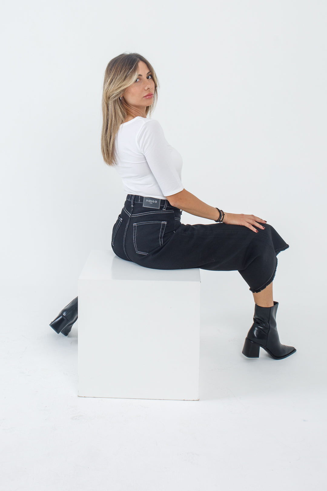 INDIGO JEANS Zina black
