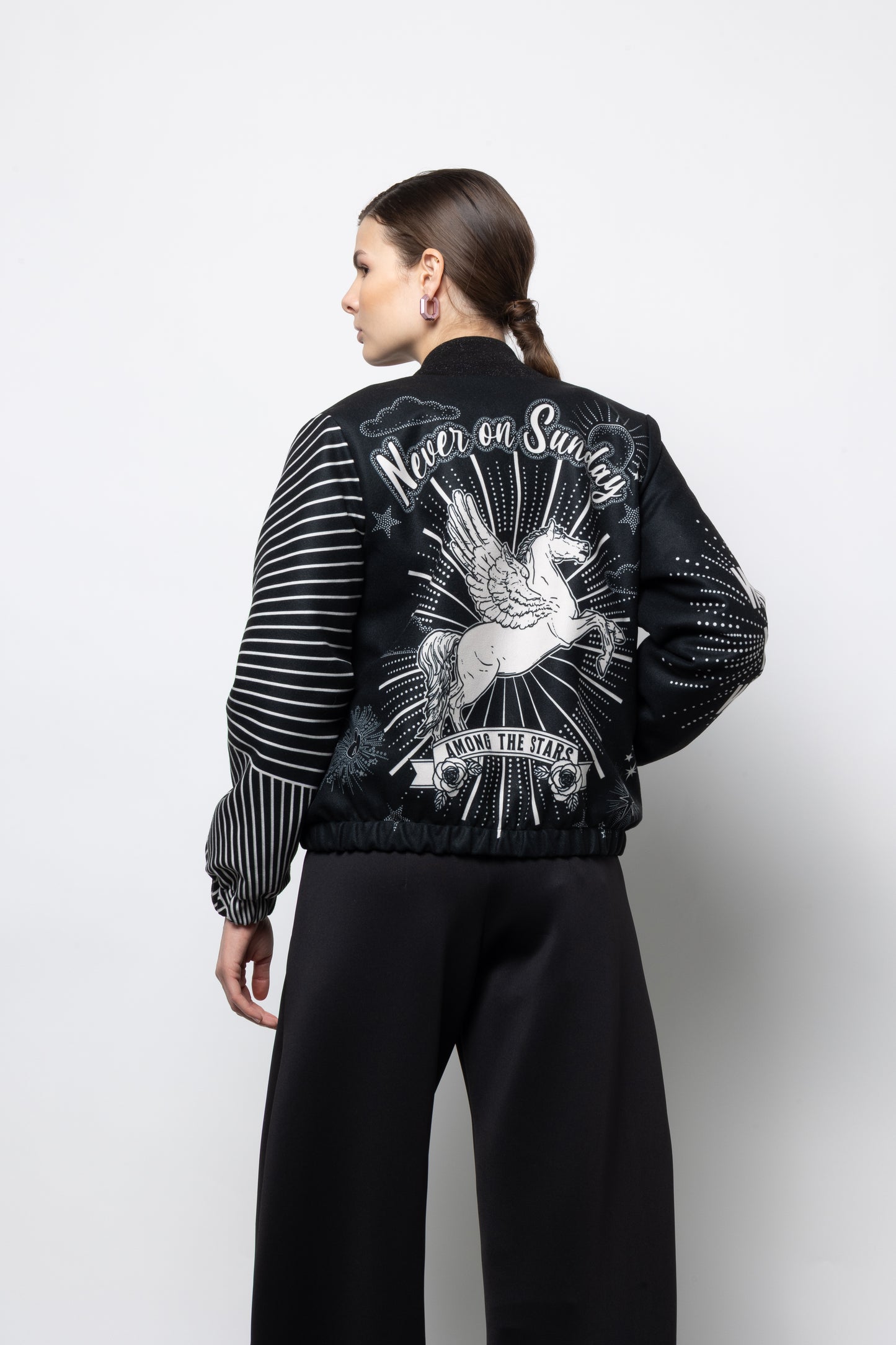 Never on Sunday LICORNE JACKET Statement Pegasus