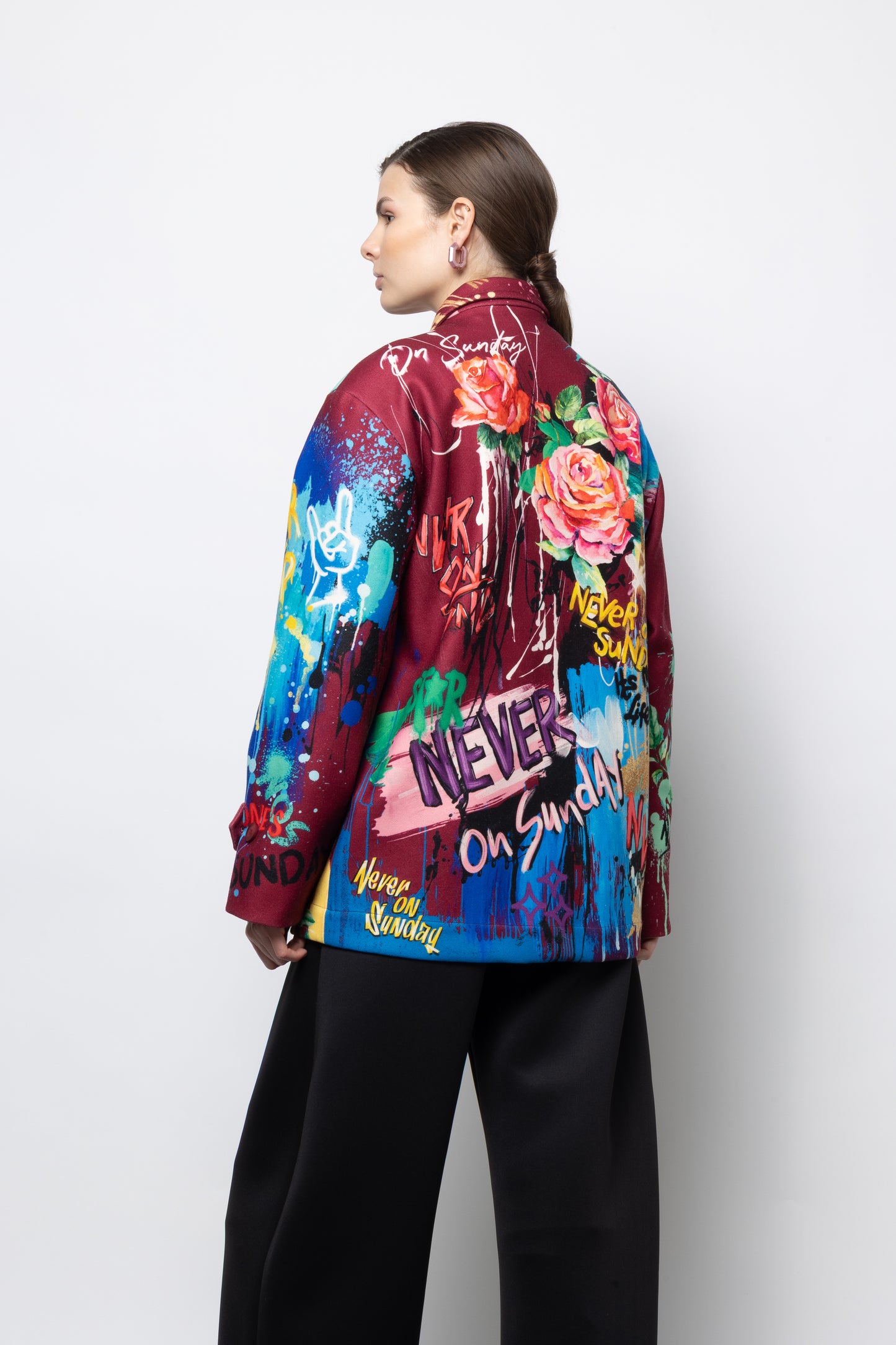 Never on Sunday ADIRA JACKET BORDO