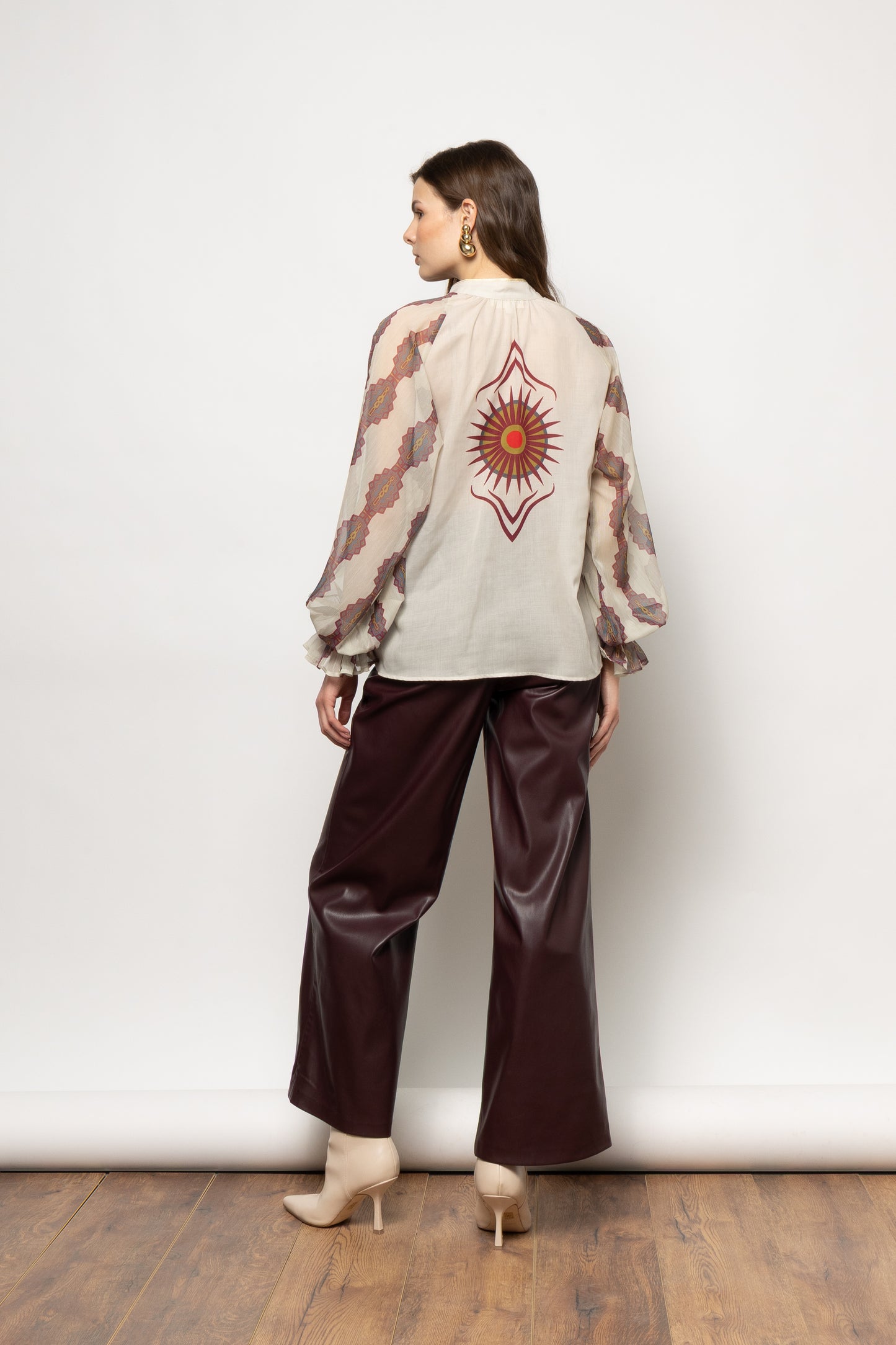 NEMA NEW Boho Sunburst Blouse