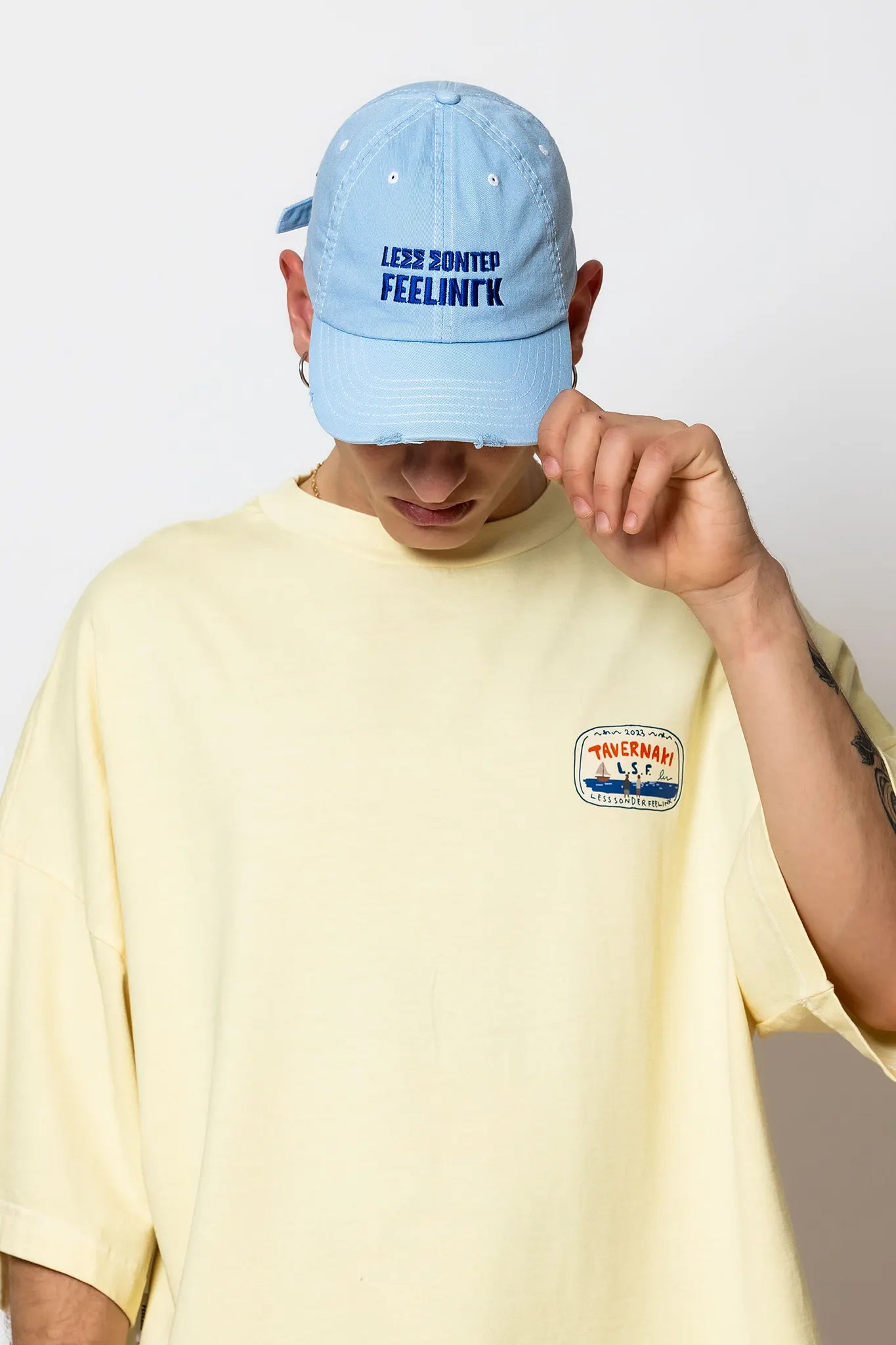 Logo embroidered Jockey Hat