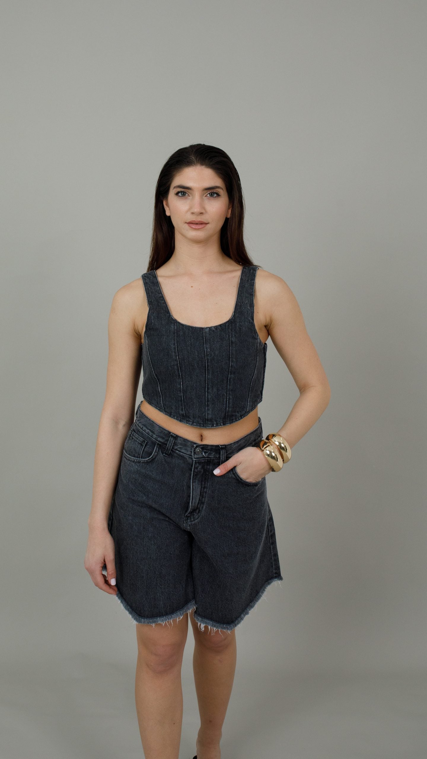 Dona shorts grey INDIGO