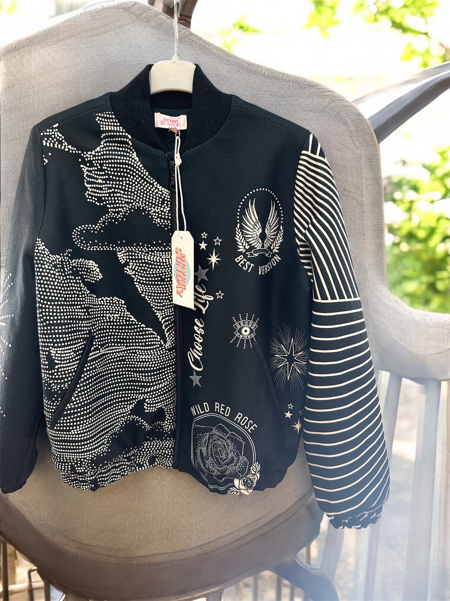 Never on Sunday LICORNE JACKET Statement Pegasus