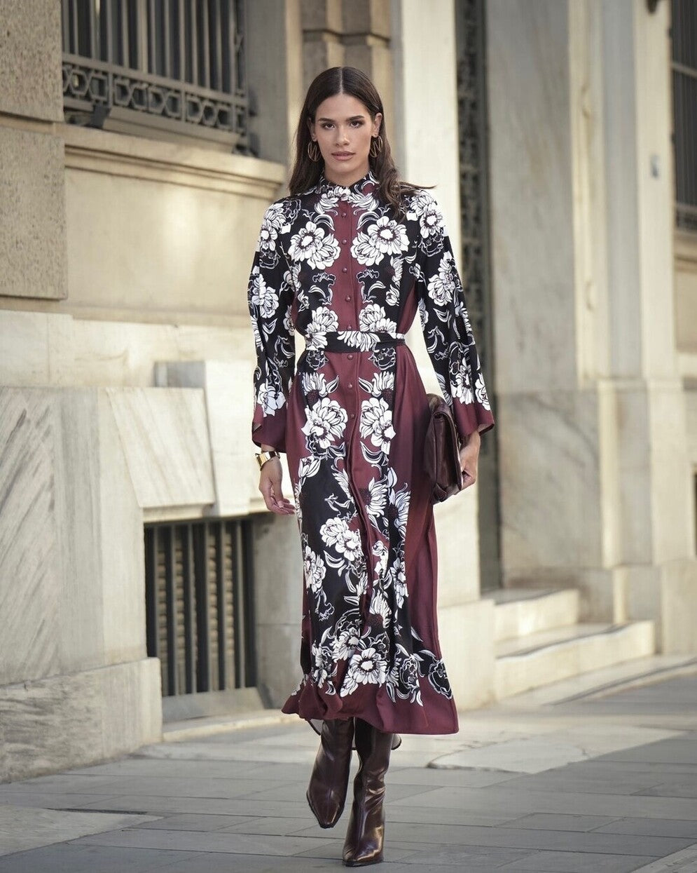 EIRIANNA
DARK CHOCOLATE DRESS