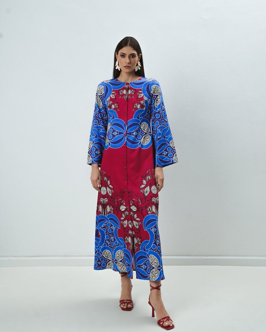 EIRIANNA
BLUE SWAN LONG DRESS