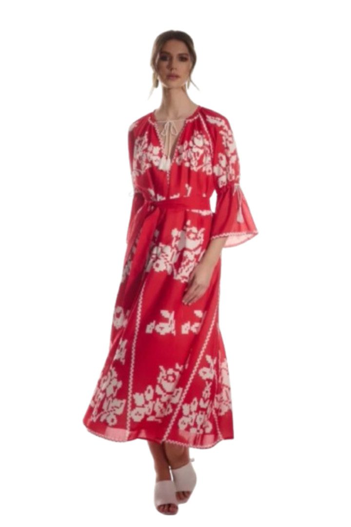 EIRIANNA THE BRAND CELIA DRESS RED