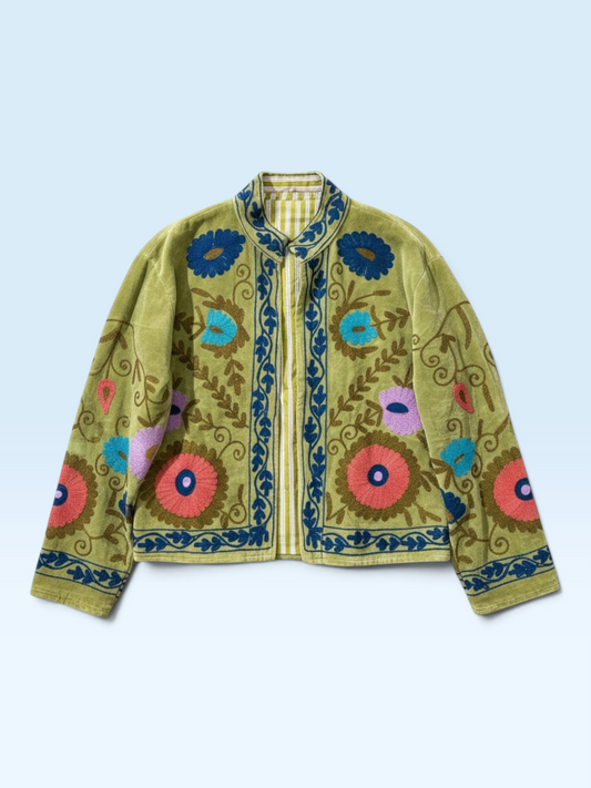 Embroidered Bloom Jacket