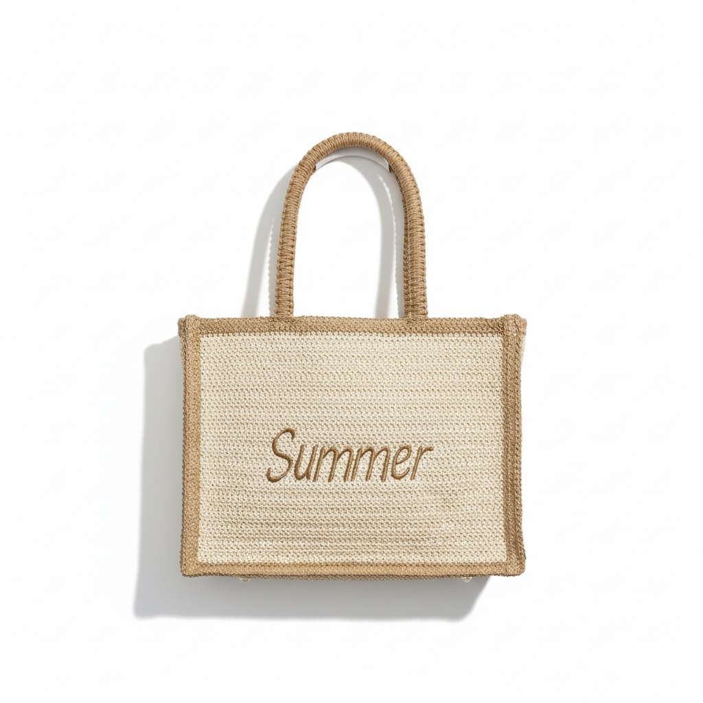 Summer Breeze Tote Bag – Natural