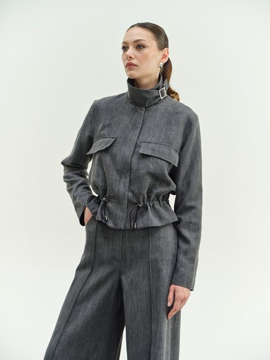 CHICARD COTTON JEAN JACKET