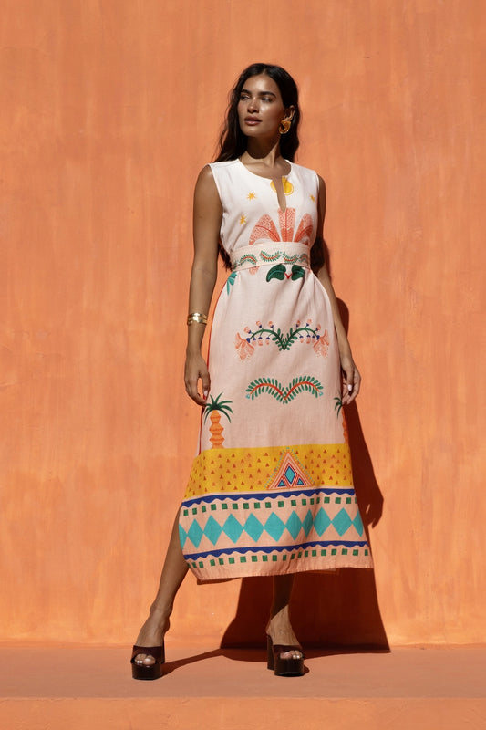 Nema resort wear 'Positano Dress'