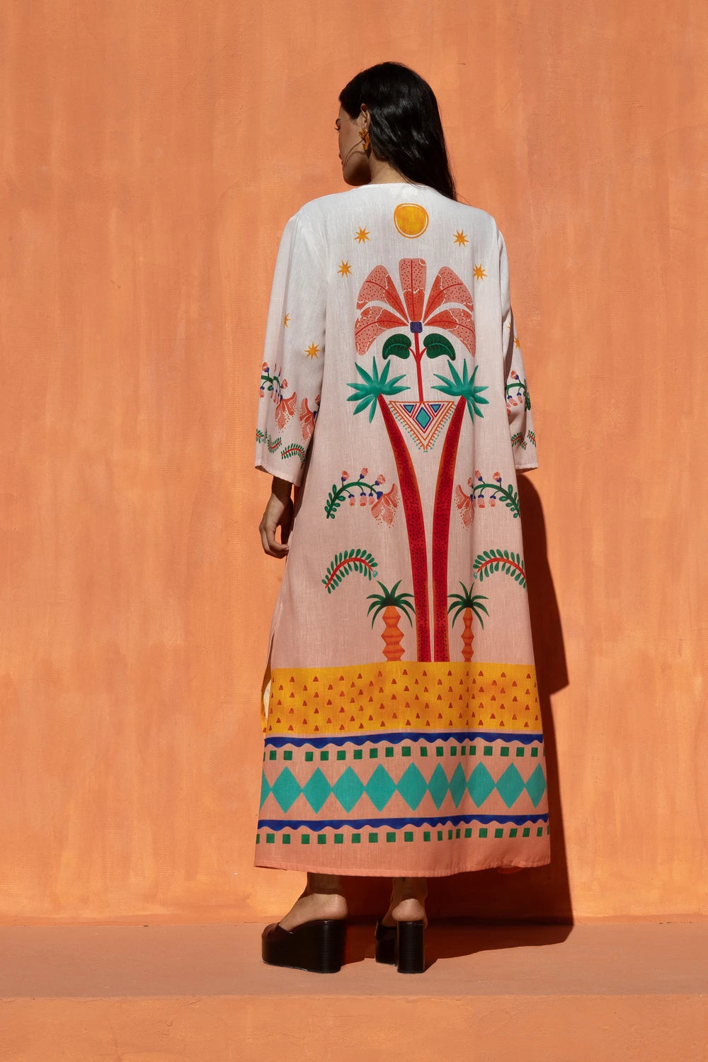 Nema resort wear 'Positano Breeze Dress'
