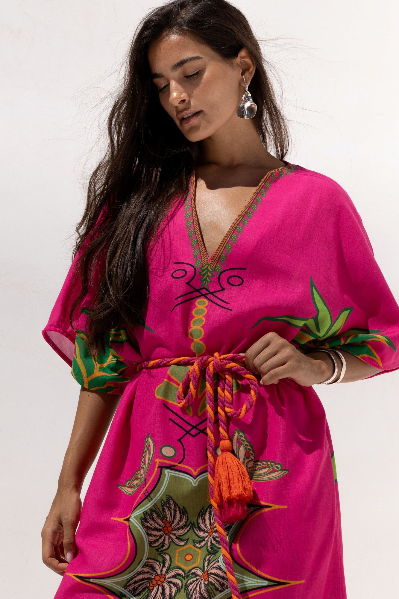 Nema resort wear “DRESS FOUSCHIA”