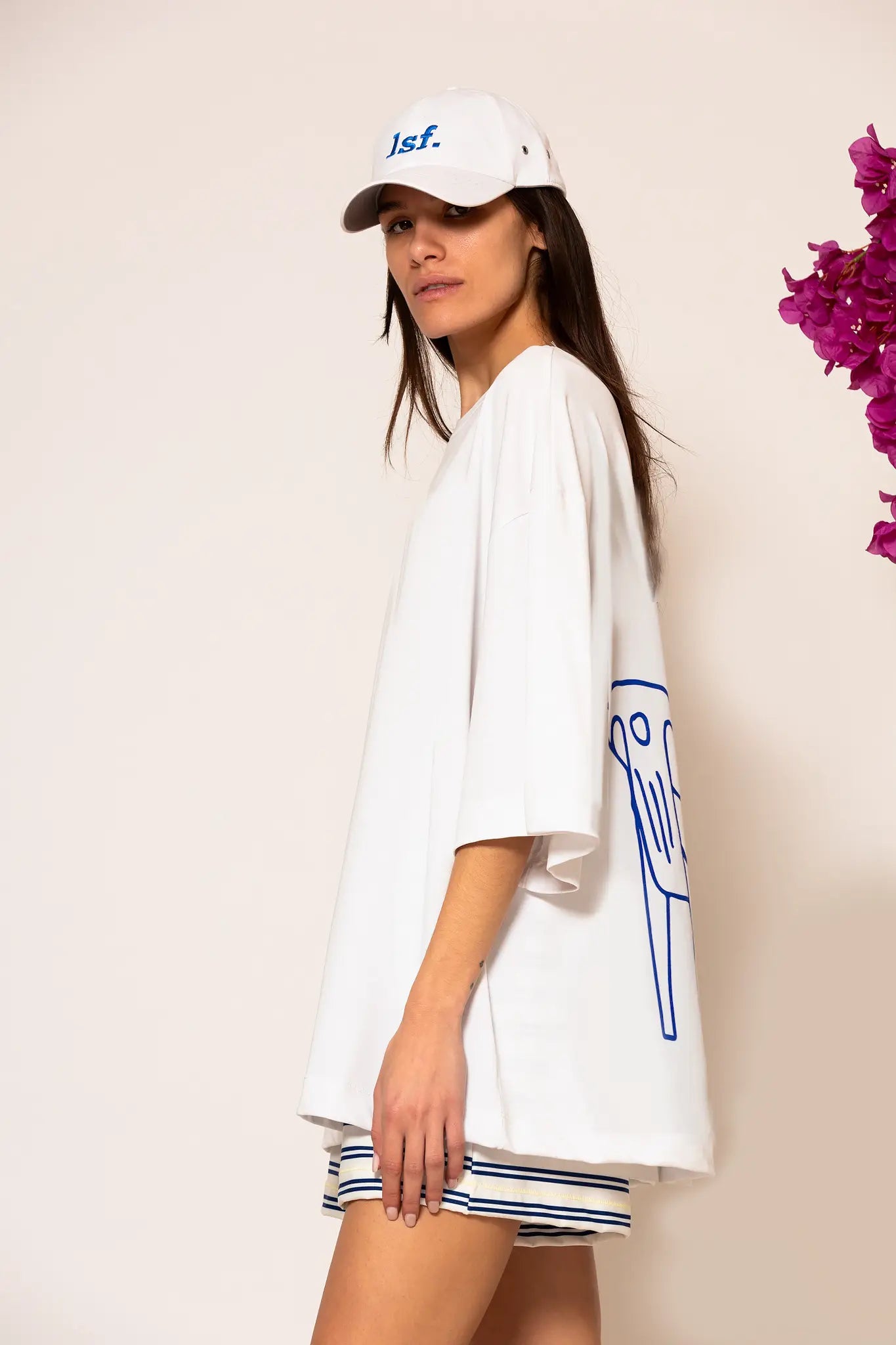 LSF “karekla” Loose fit T-shirt with print
