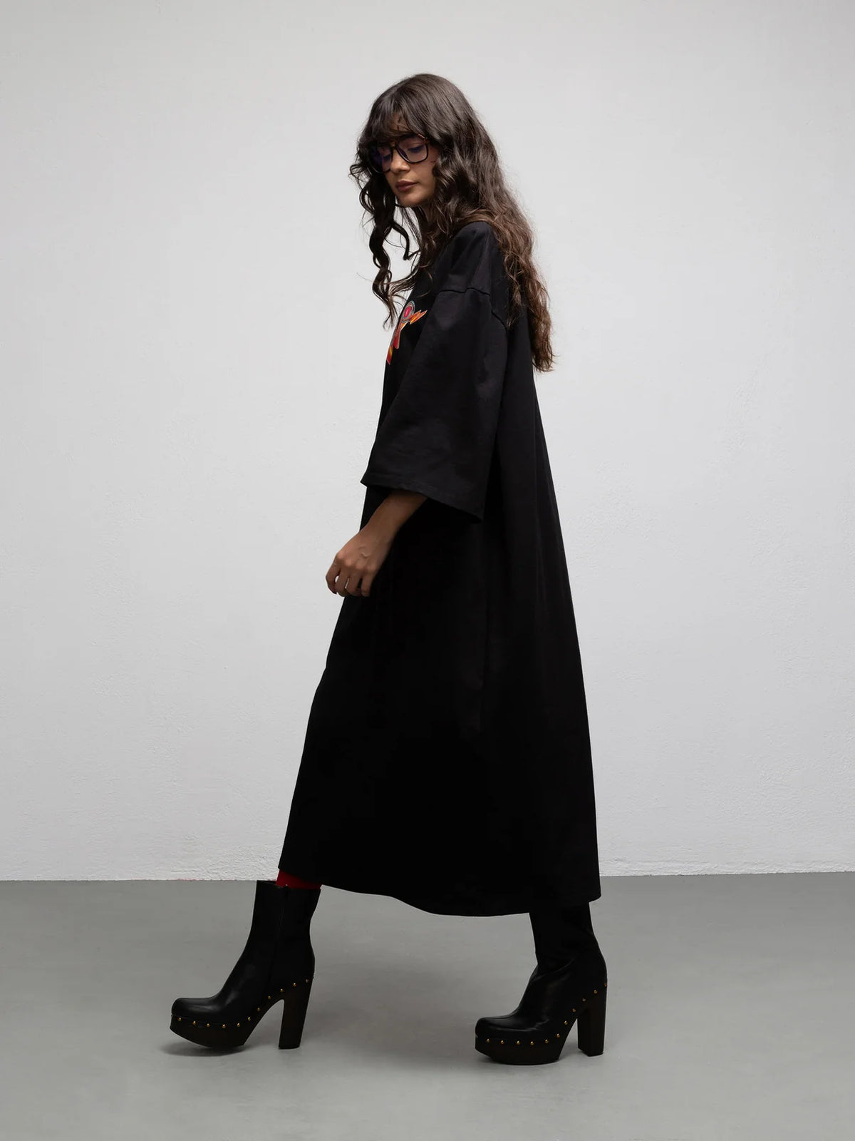 WE__ARE
IAN T-SHIRT-DRESS - DISCO