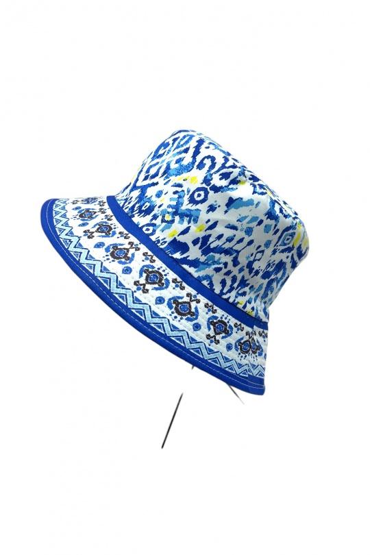 Reversible Bucket Hat Blue