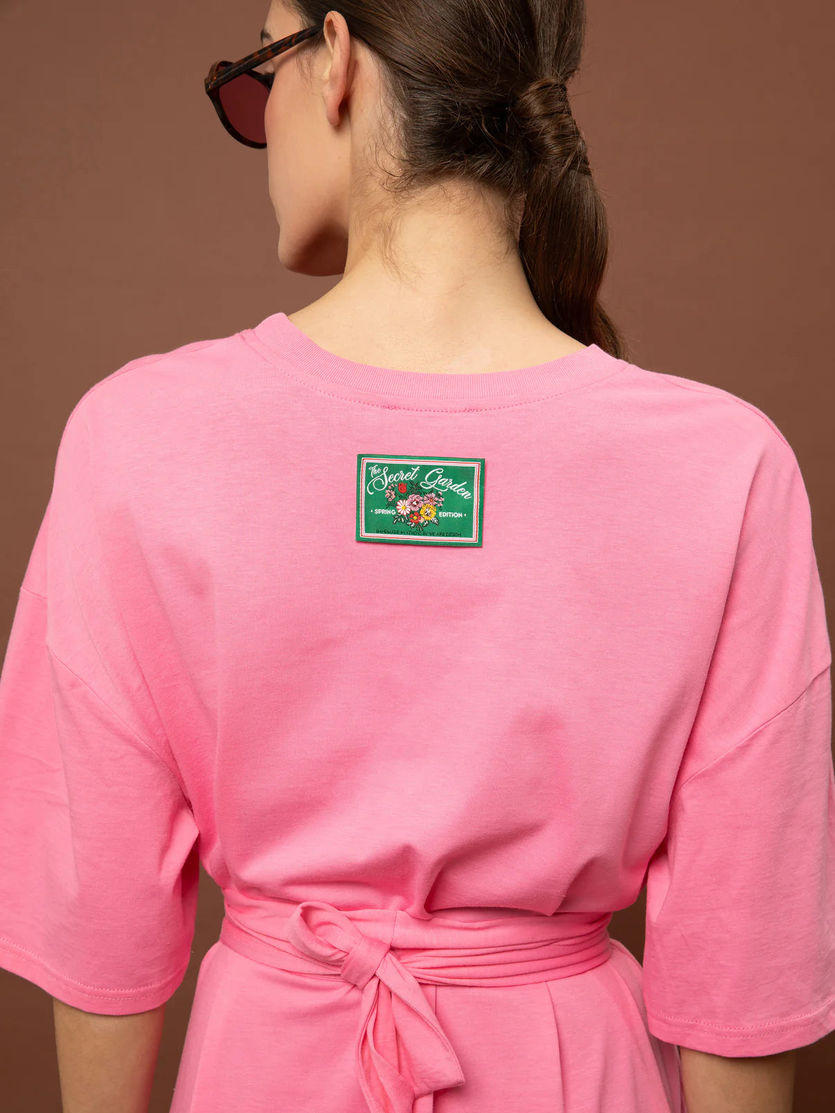 WE__ARE
OVERSIZED MAXI T-SHIRT-DRESS PINK