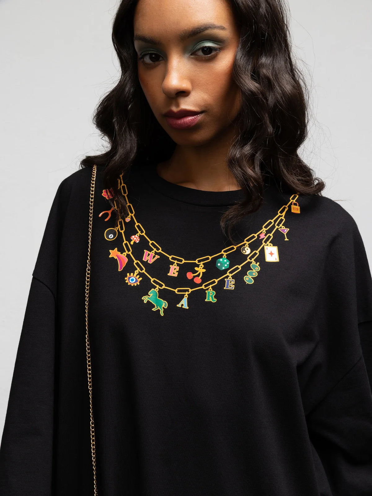 WE__ARE
IAN T-SHIRT-DRESS - LUCKY CHARMS
