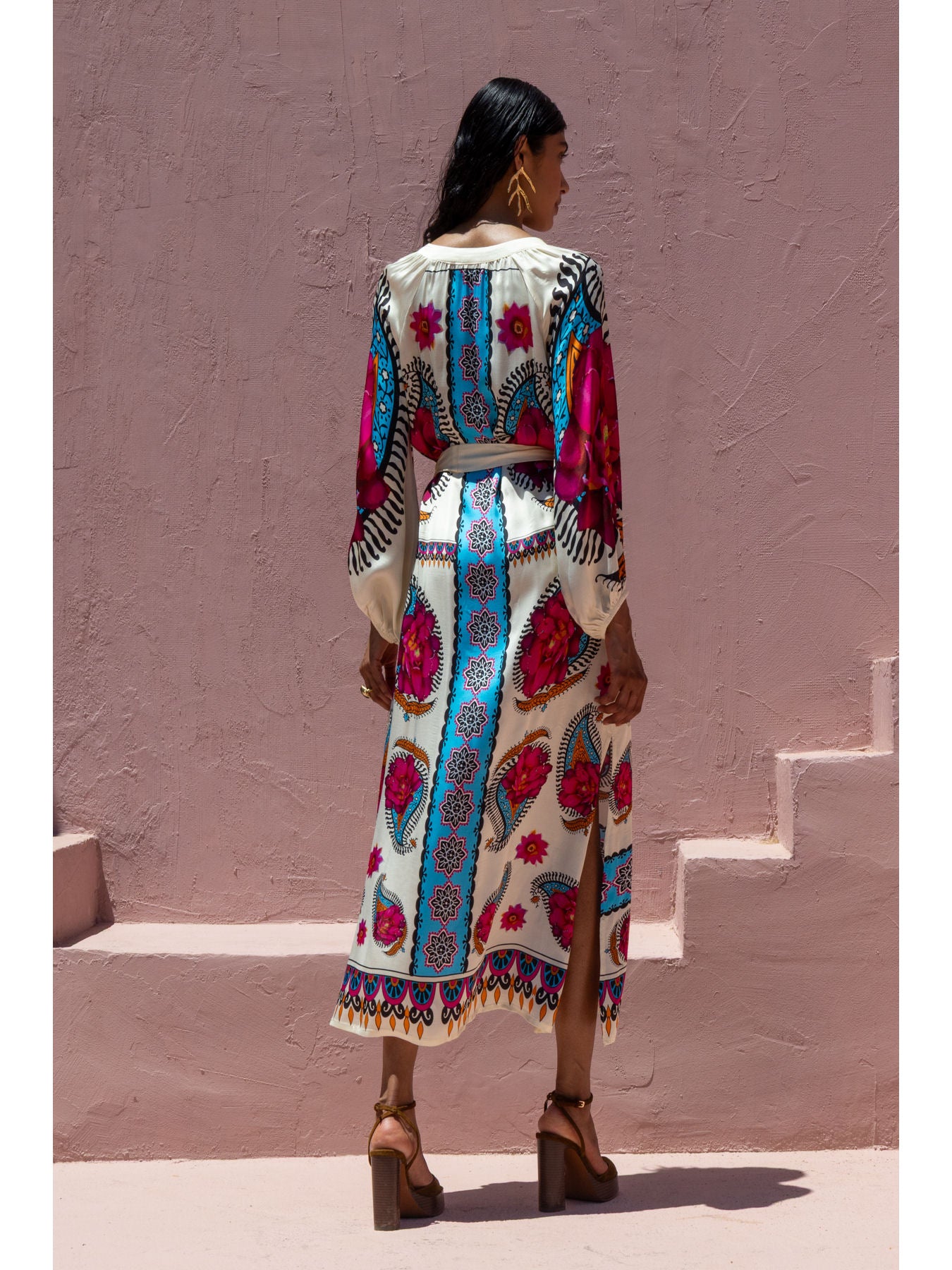 Nema Resortwear Freya Midi Φόρεμα – Multicolor