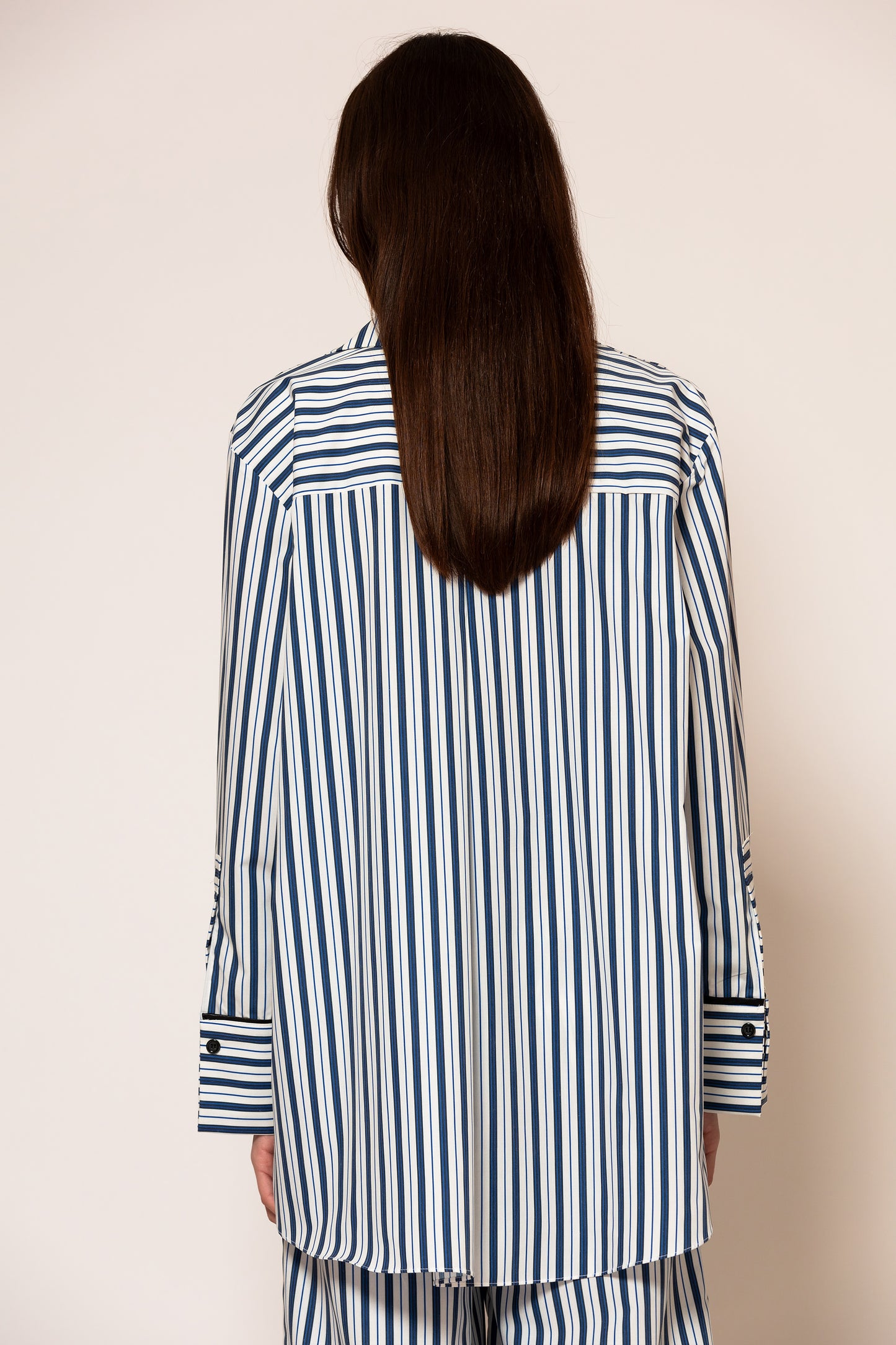 LSF “akth” striped poplin shirt