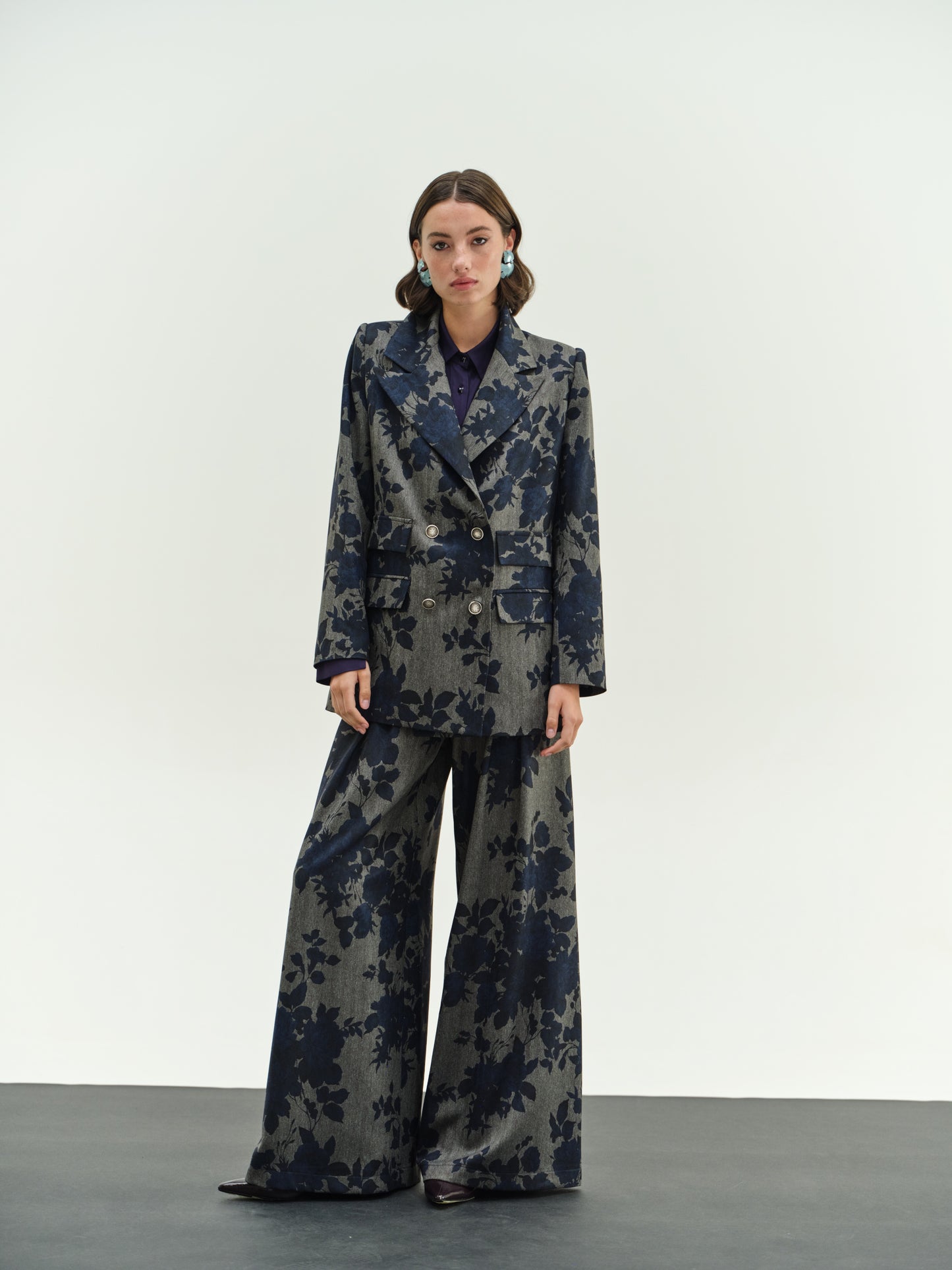 CHICARD OVERSIZED FLORAL JACKET