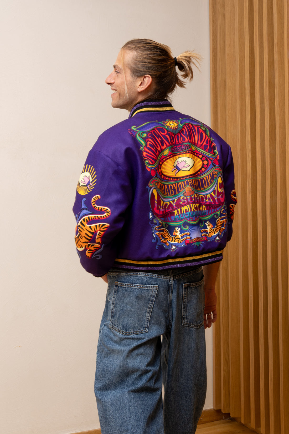 Never On Sunday Iconic Jacket Purple