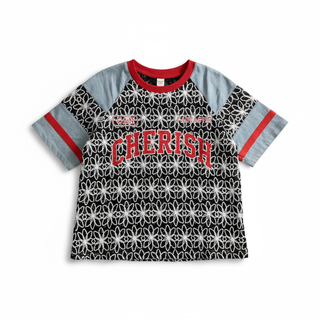 Cherish Lace T-Shirt – Black