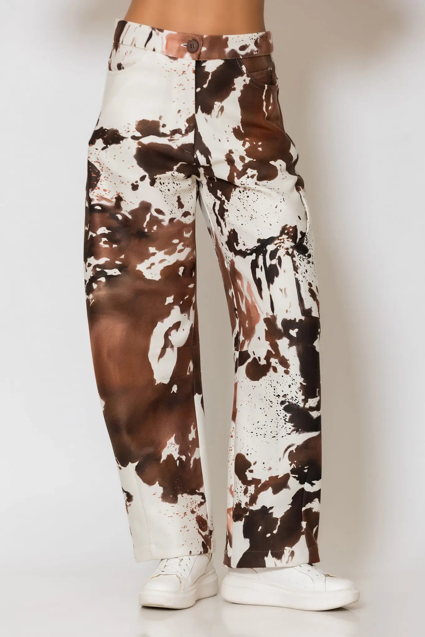 Baggy Animal print cargo pants