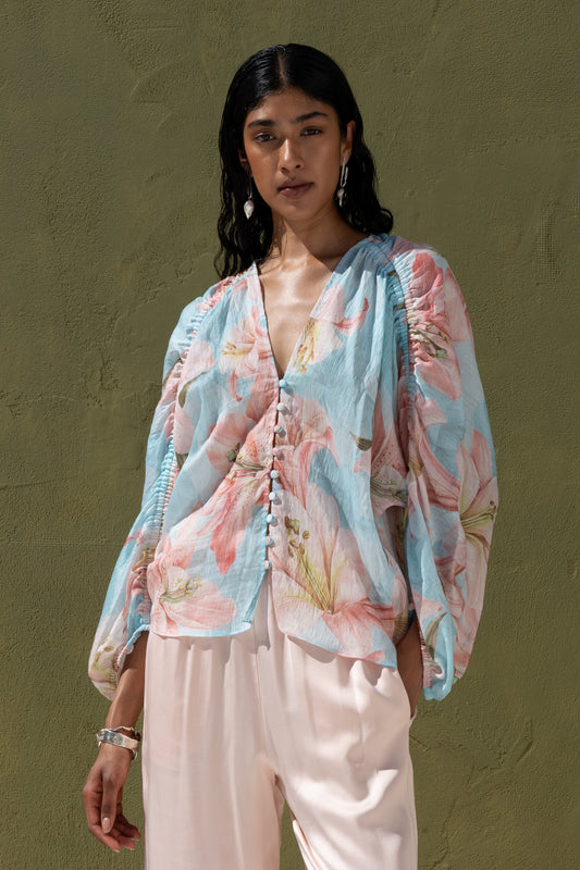 Nema Flowers bloom shirt – print