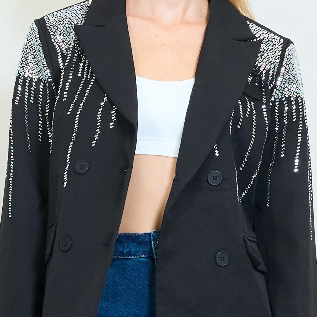Crystal Drip Blazer