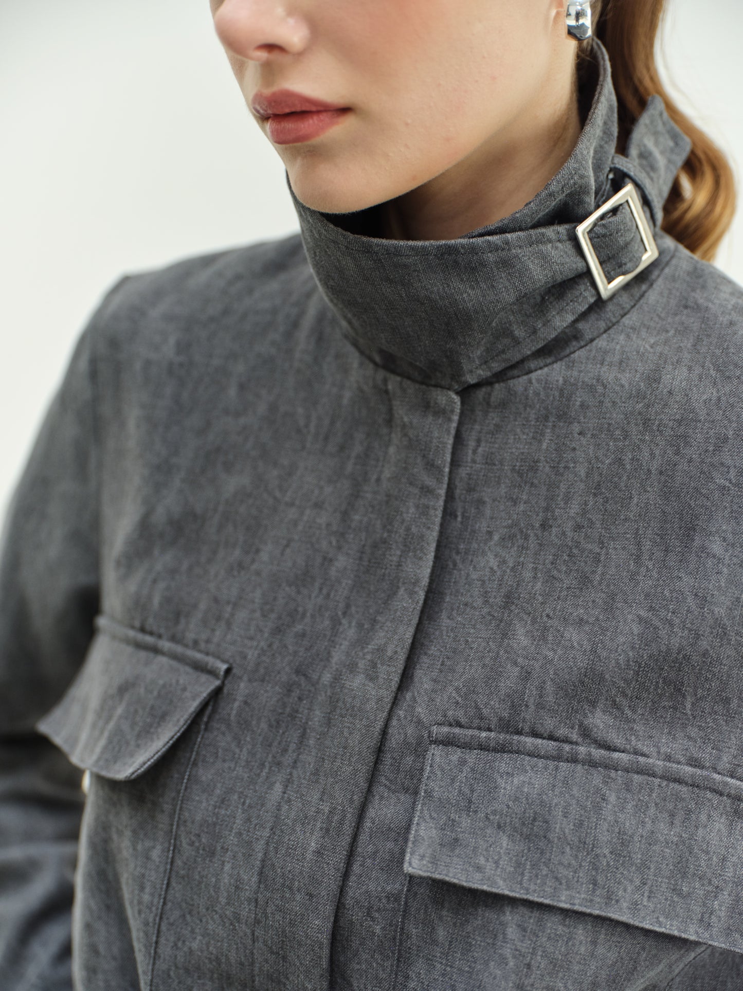CHICARD COTTON JEAN JACKET