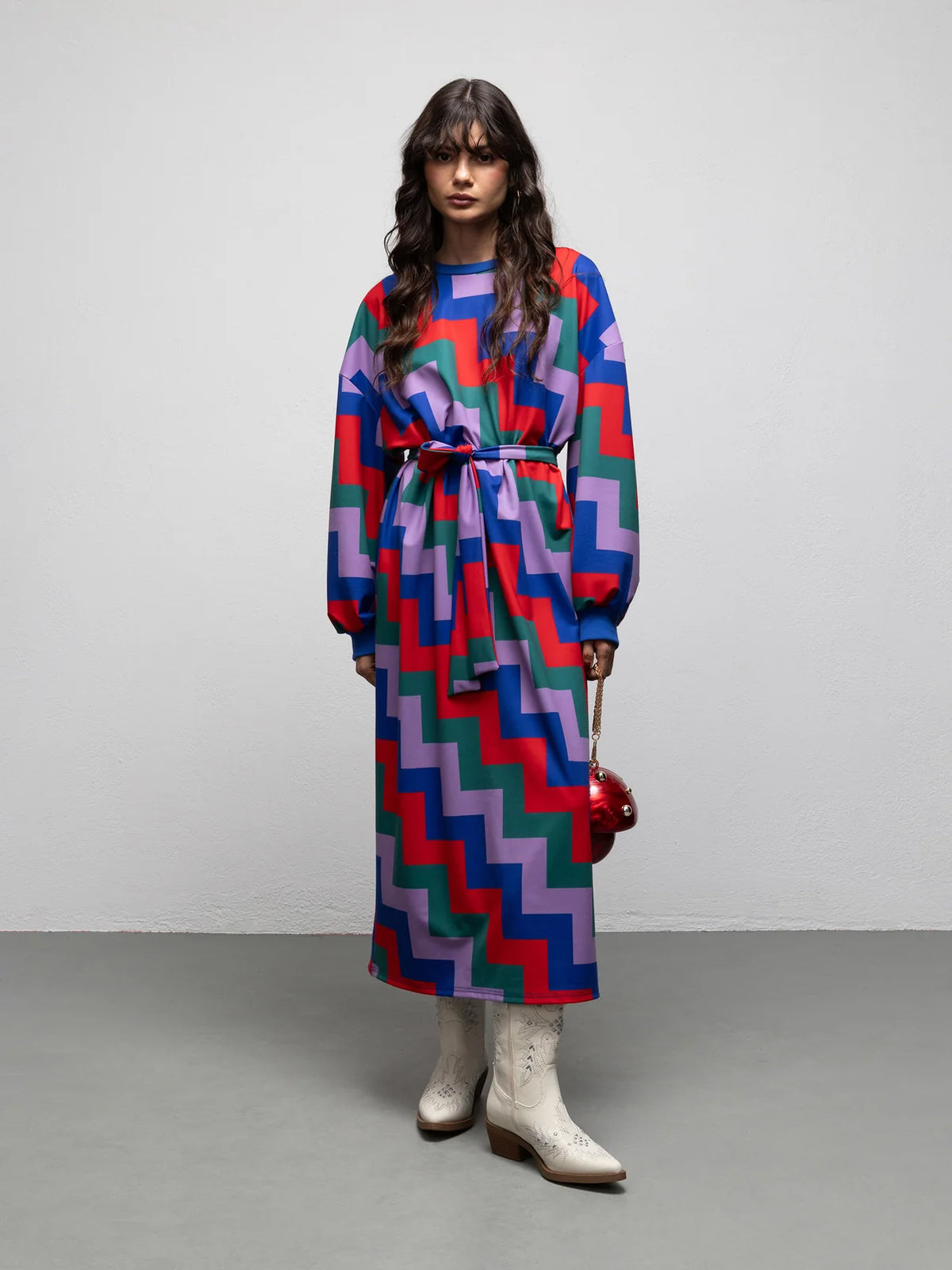 WE__ARE
MARISA DRESS - ZIGZAG