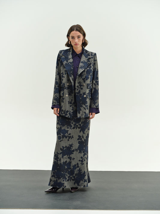 CHICARD FLORAL MAXI SKIRT