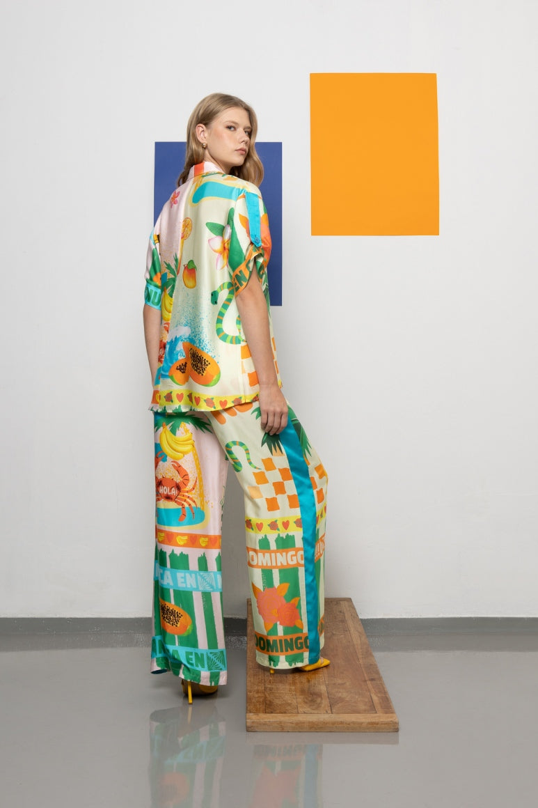 NEVER ON SUNDAY
GIADA pants only