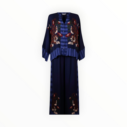 Senes Viscose Tiger Set