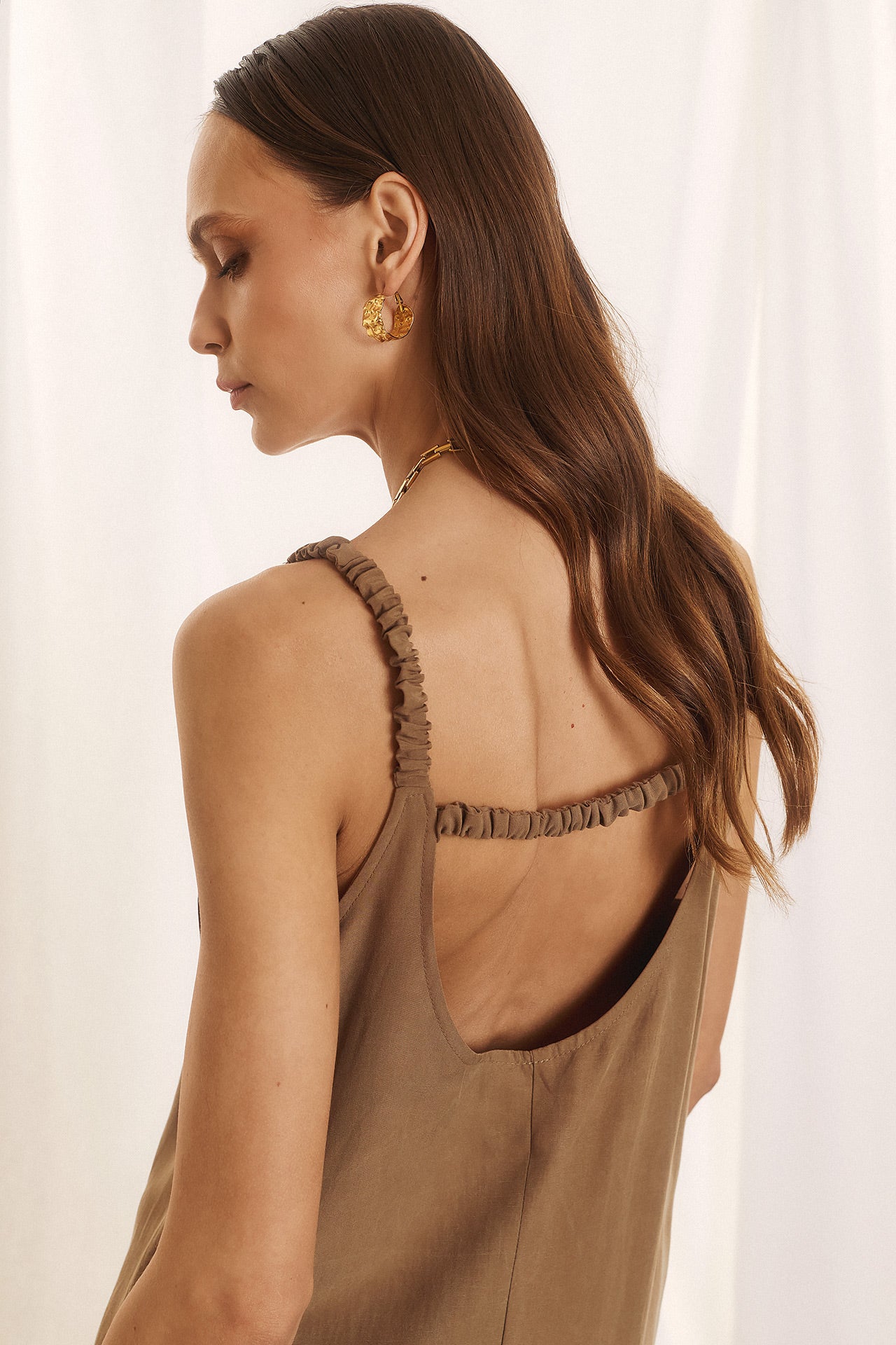 Figaro Andromache Dress – Claro Brown