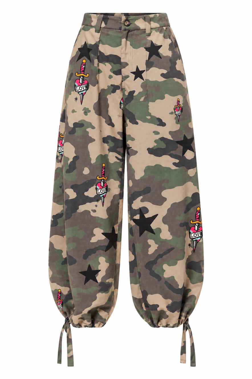 Never On Sunday Fein Pants Army Style