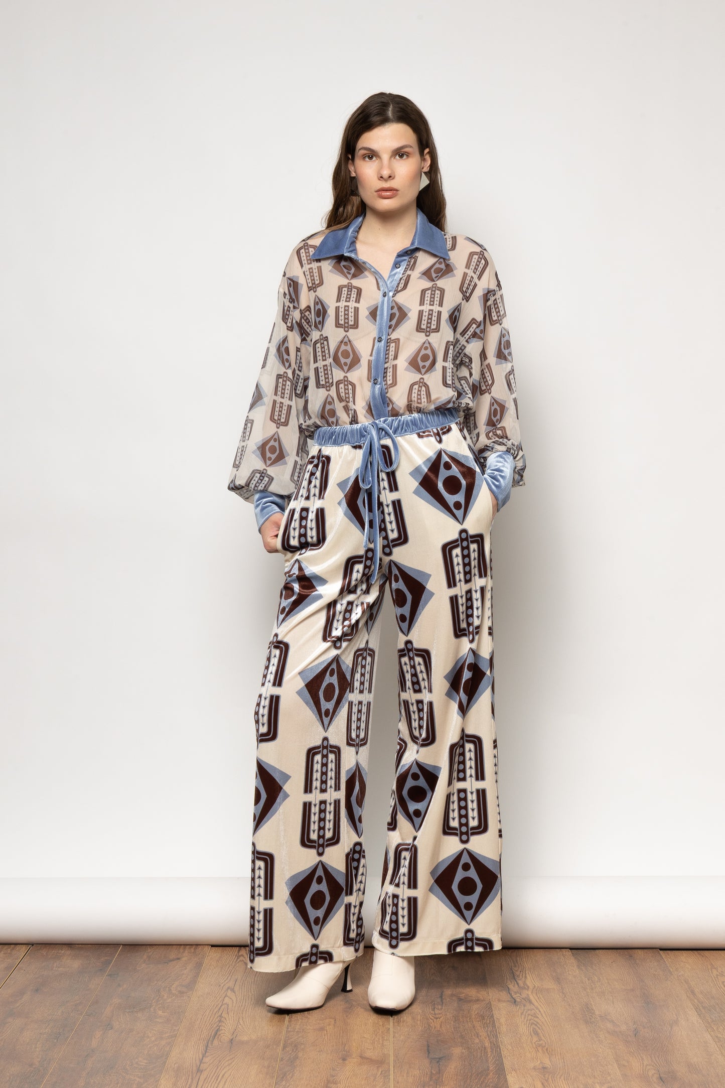 NEMA new OPHELIE PANT velvet