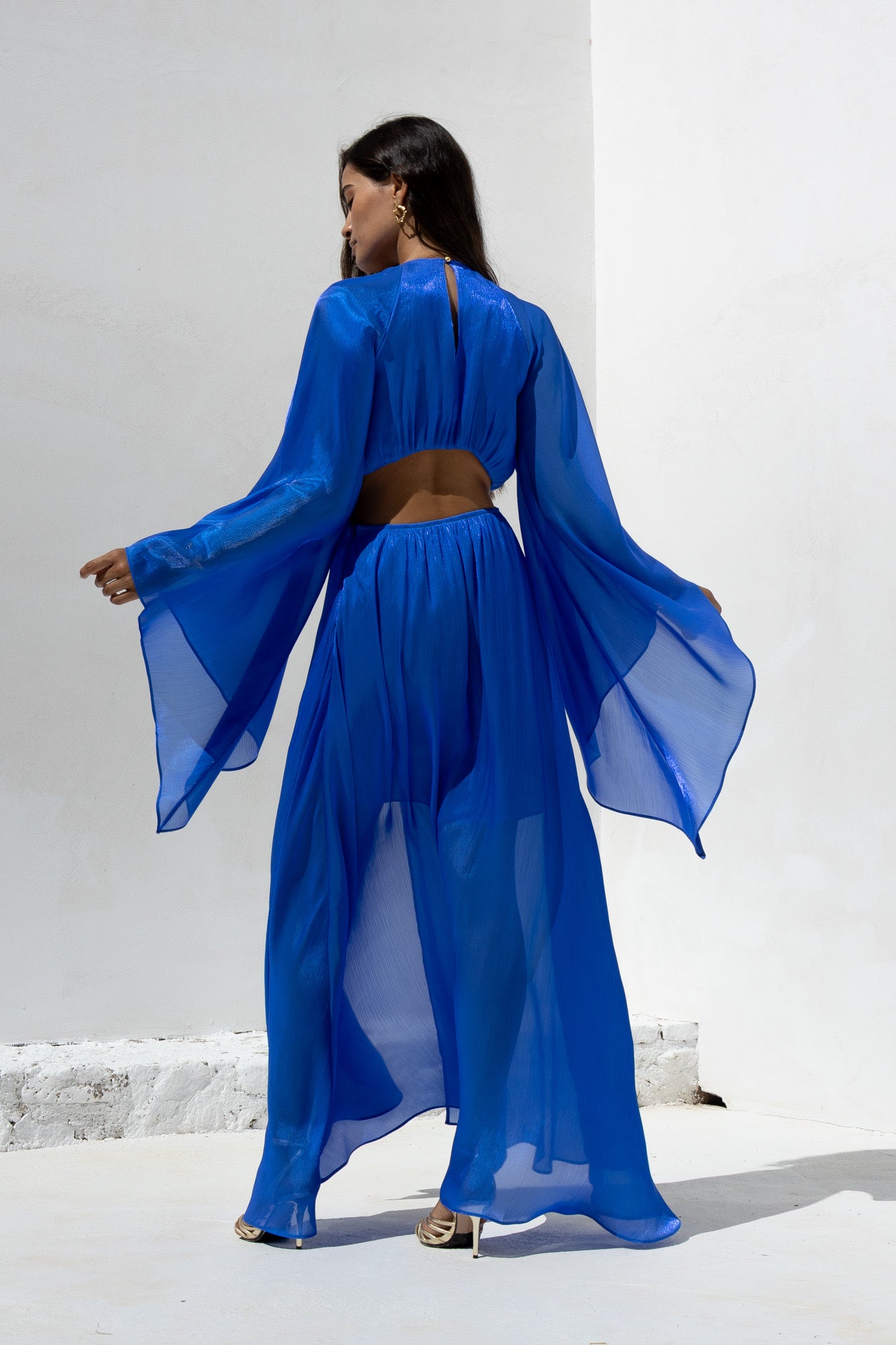 Nema resort wear “Siel dress – blue”