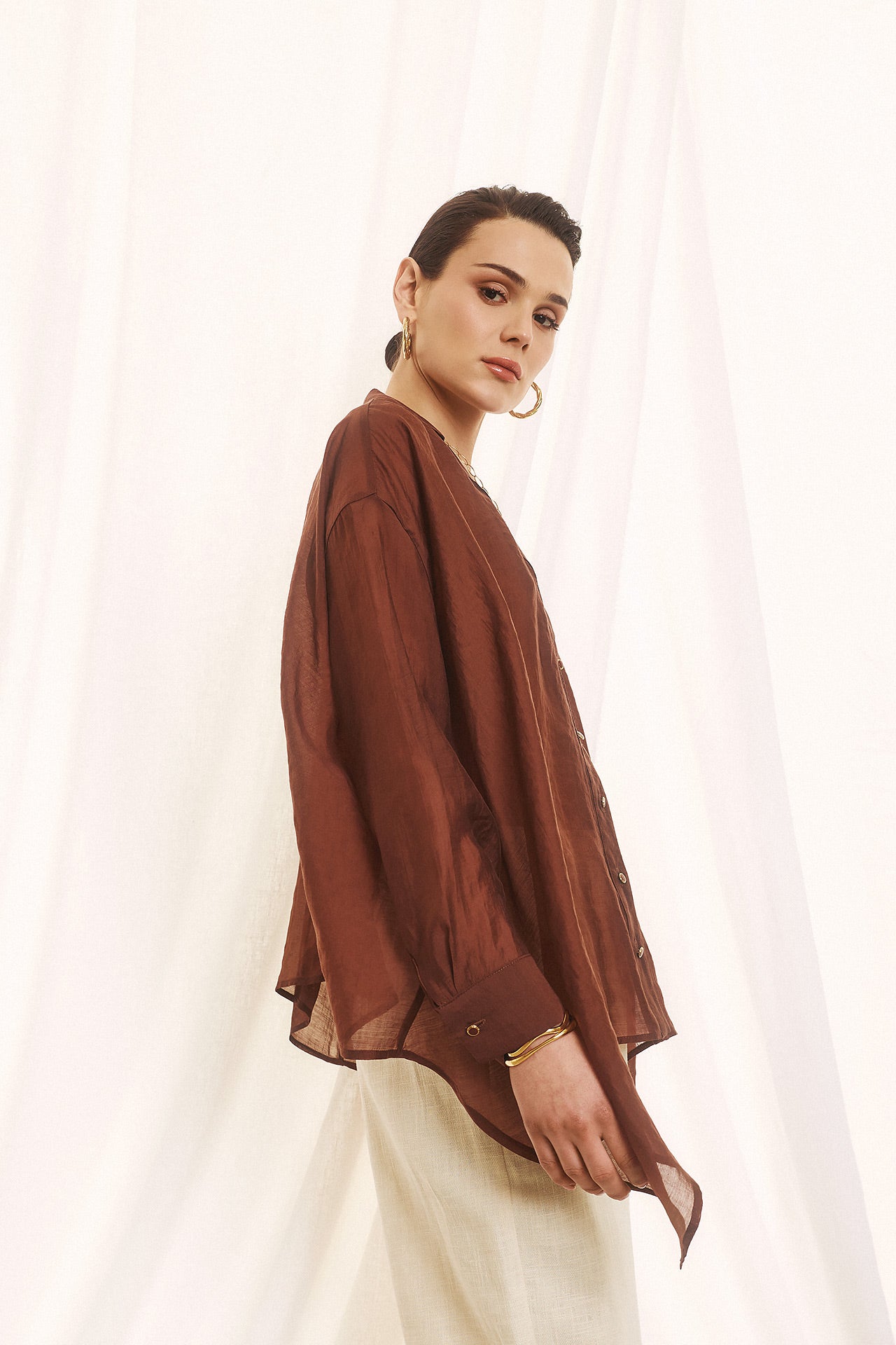 Figaro Theros Shirt brown