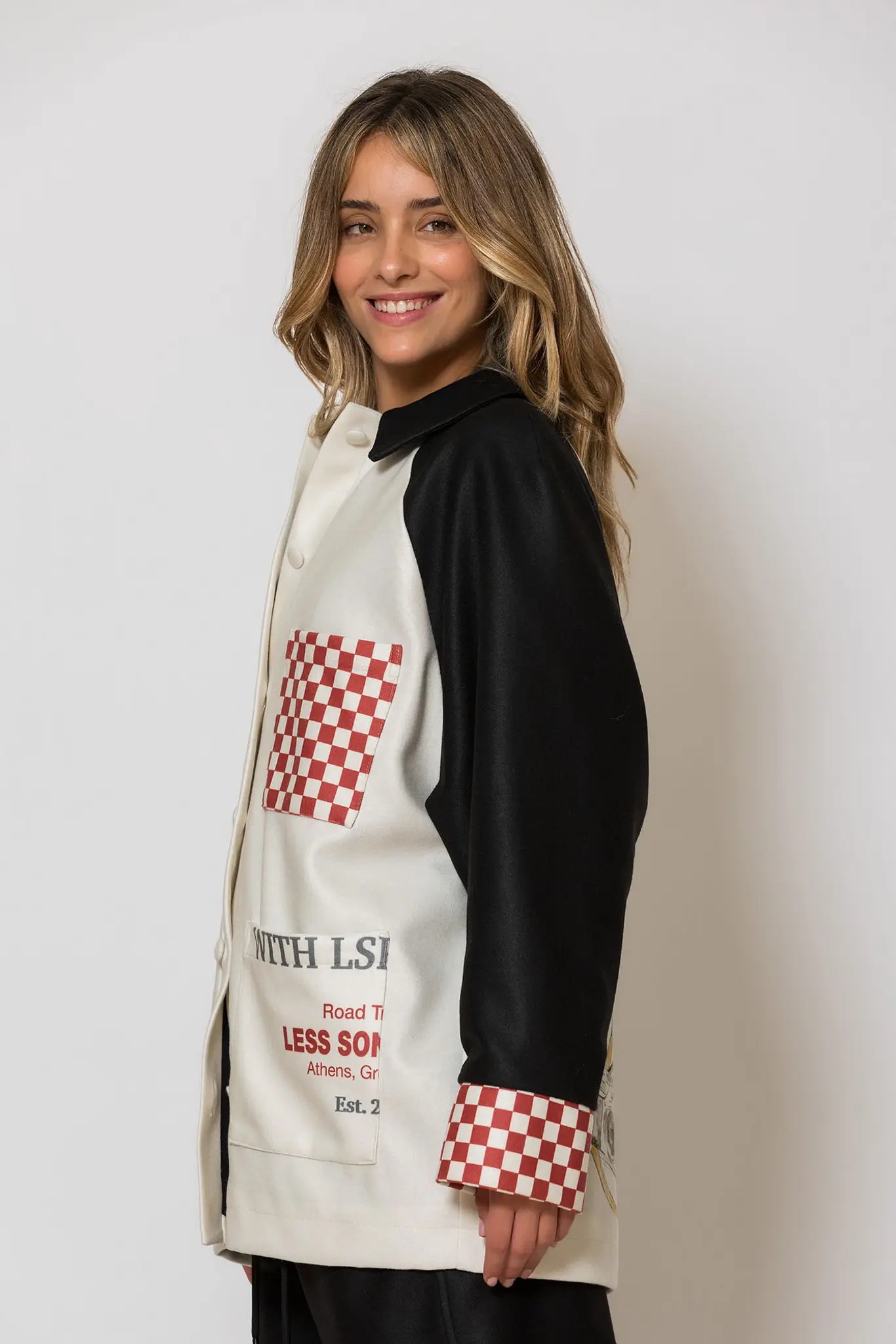 Printed Loose fit Cardigan