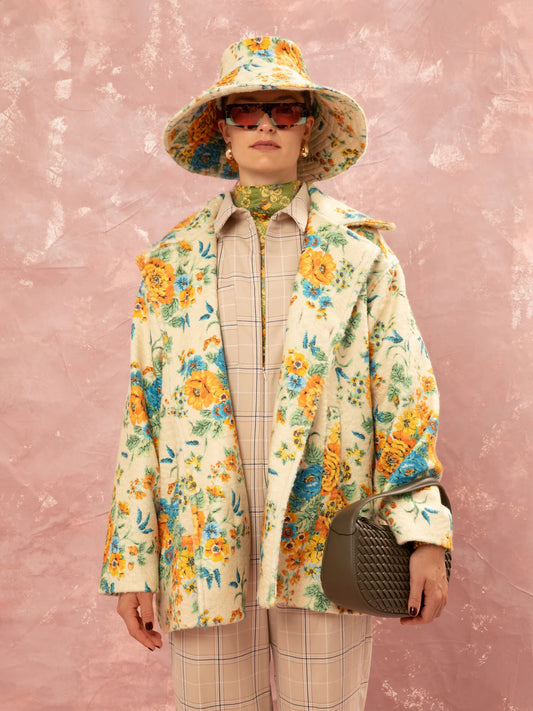 WE__ARE
MIDI OVERCOAT - TAPETSARIA CREAM