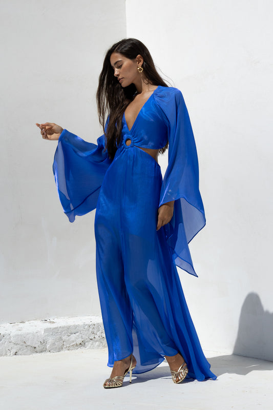 Nema resort wear “Siel dress – blue”