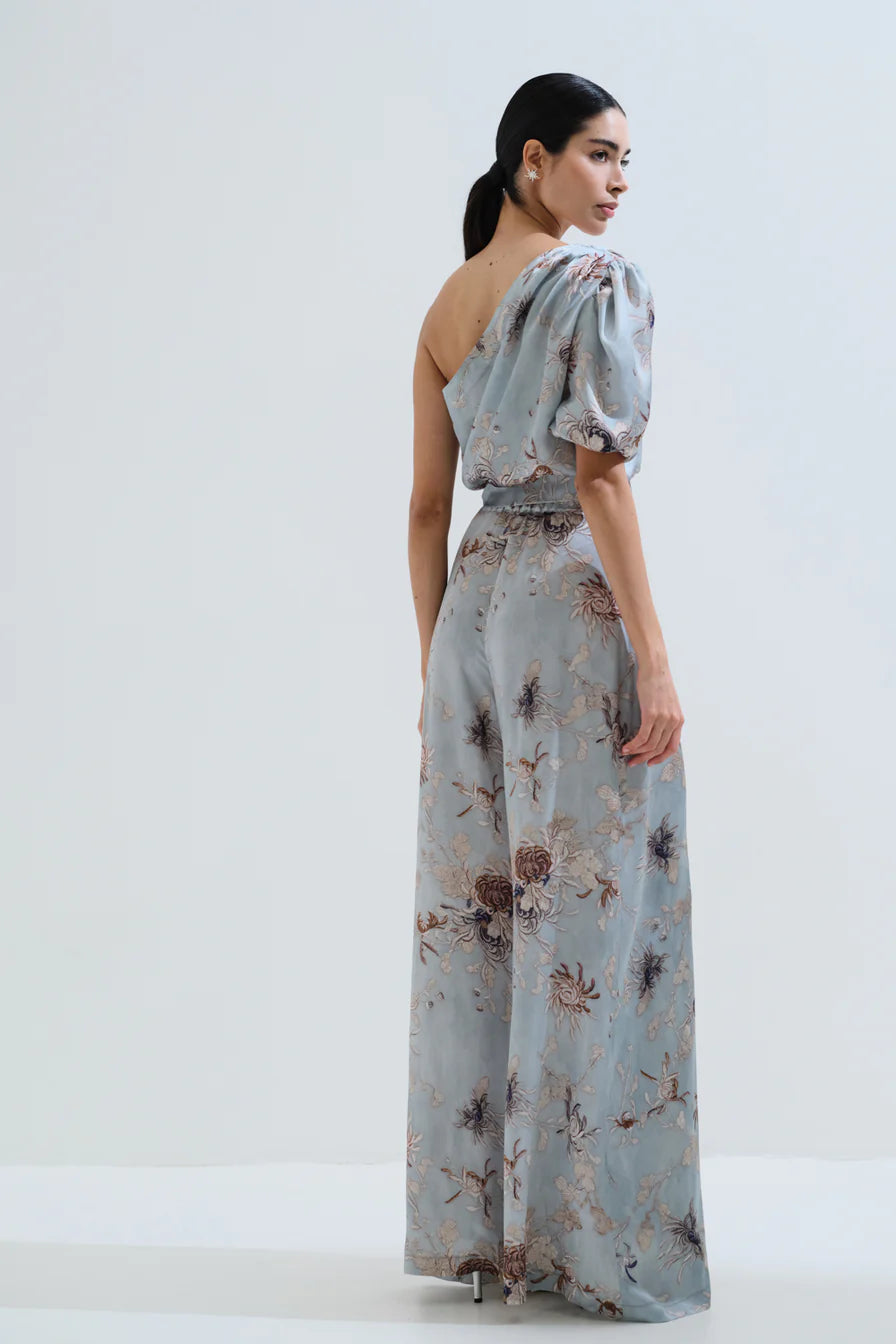 One shoulder off blouse