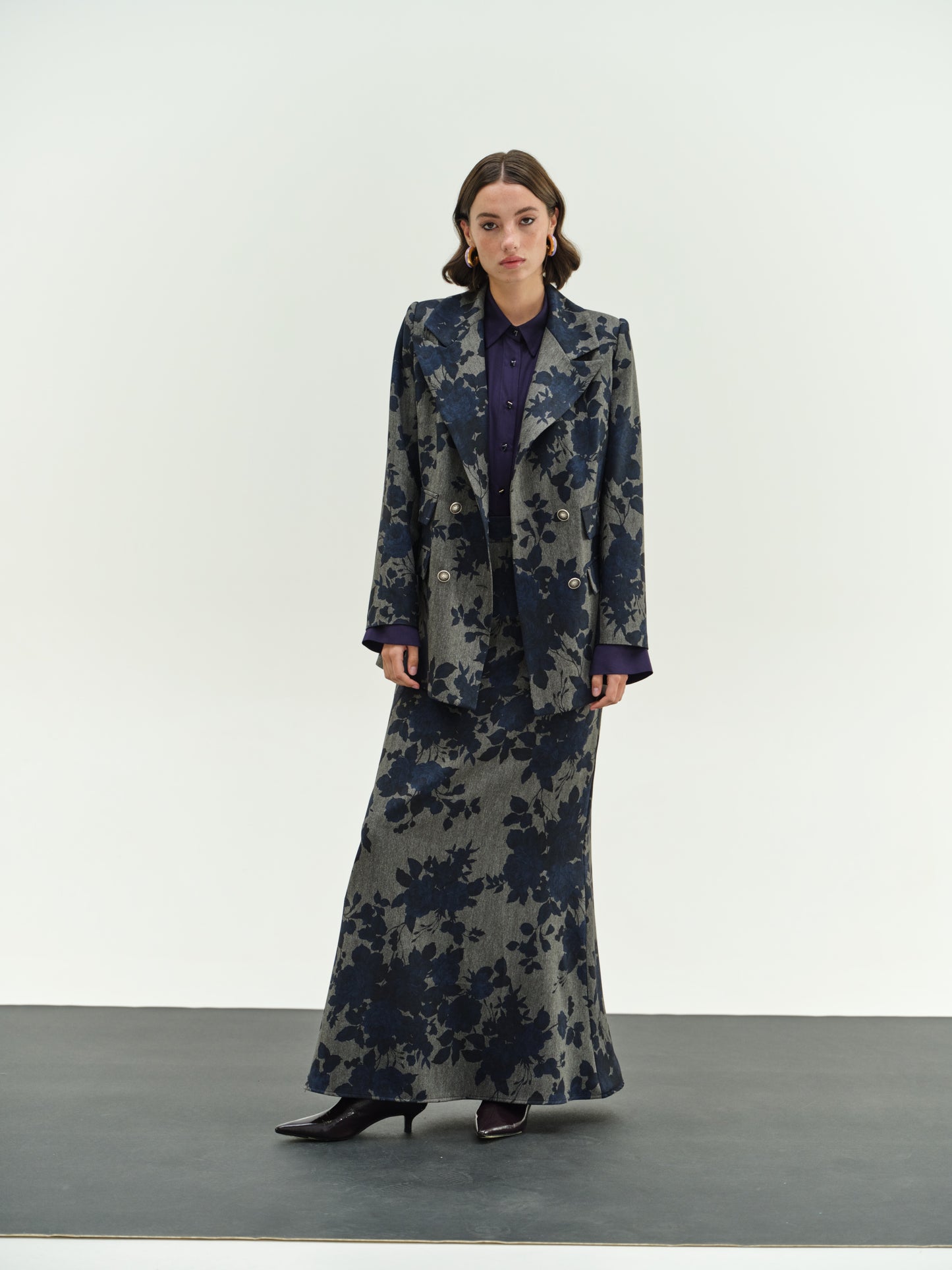CHICARD FLORAL MAXI SKIRT