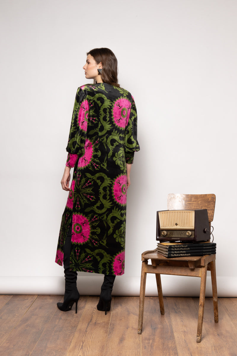 NEMA LYDIE DRESS velvet