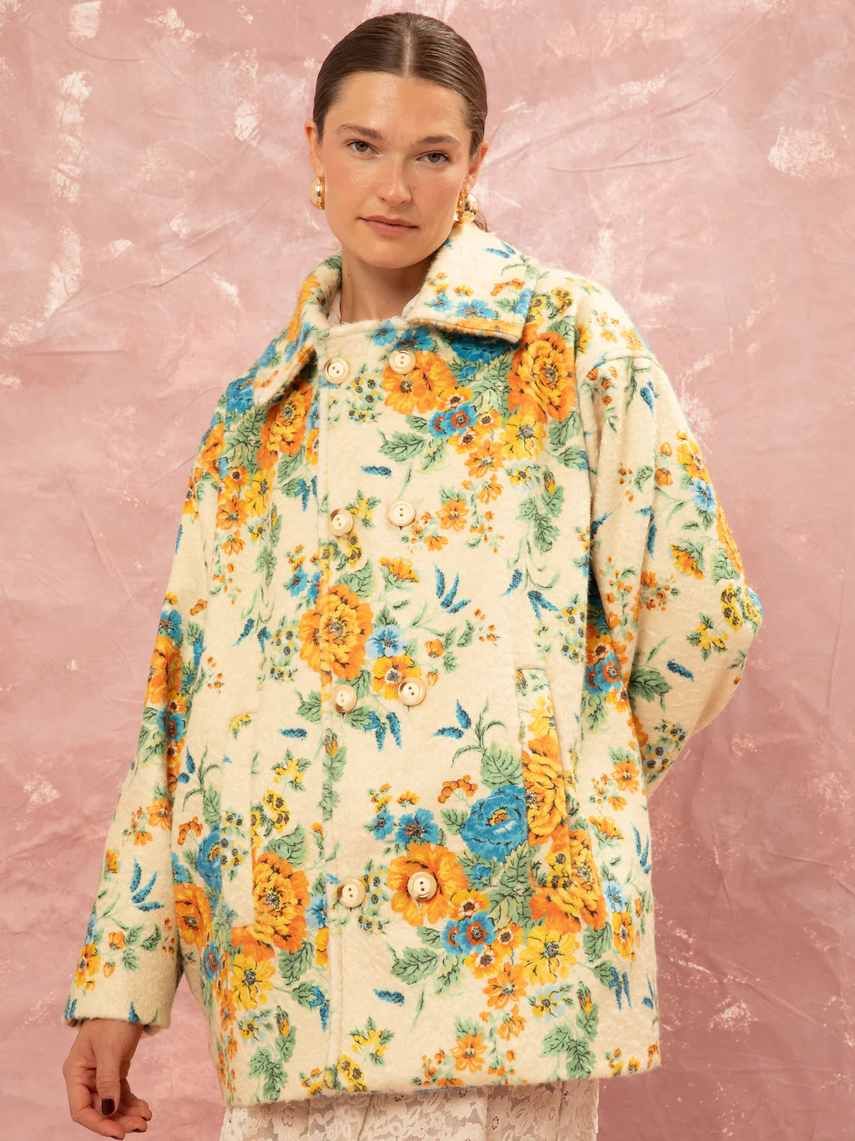 WE__ARE
MIDI OVERCOAT - TAPETSARIA CREAM